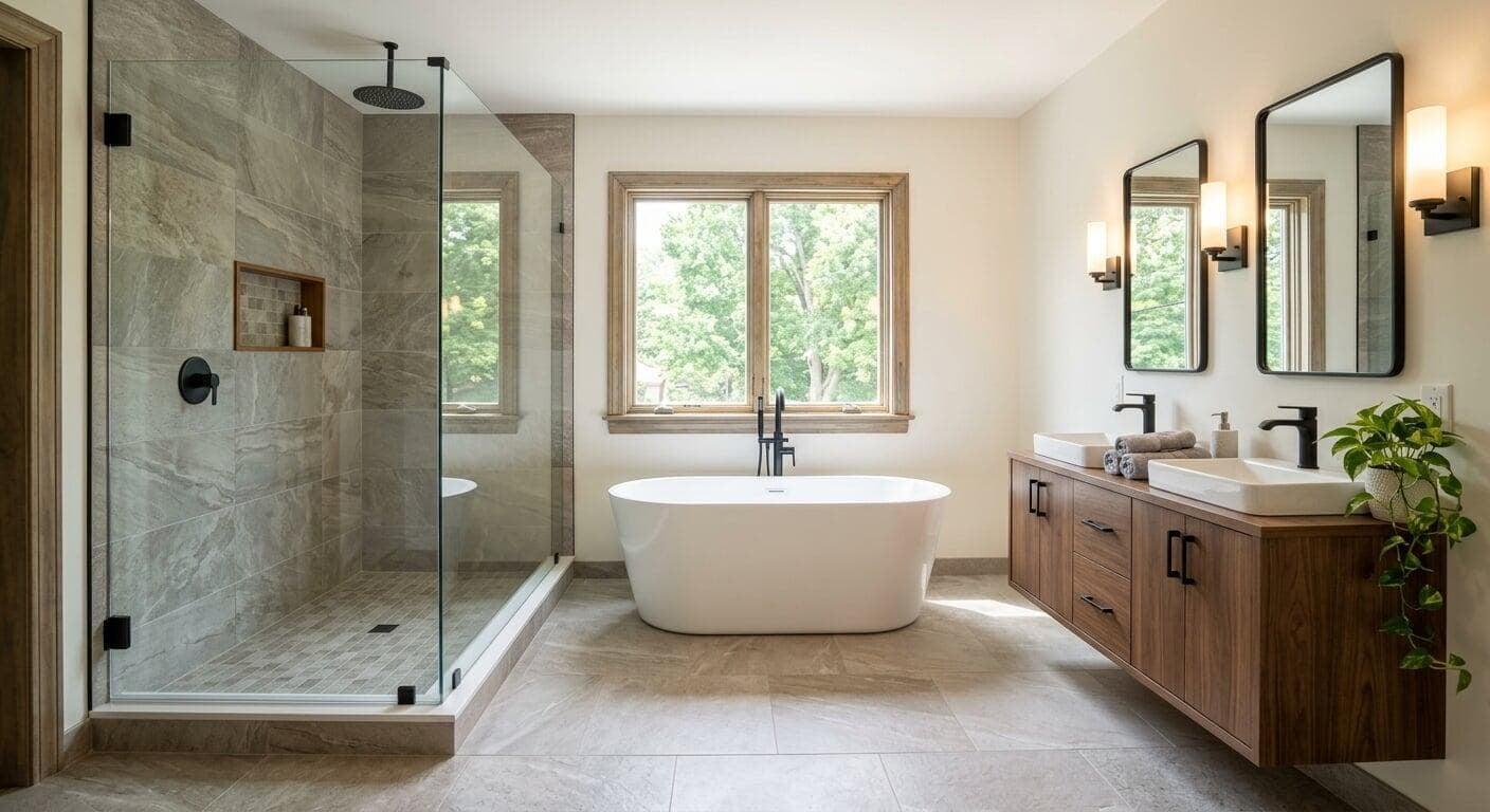 Turning an Outdated Bathroom into Something You Actually Enjoy in Delaware County